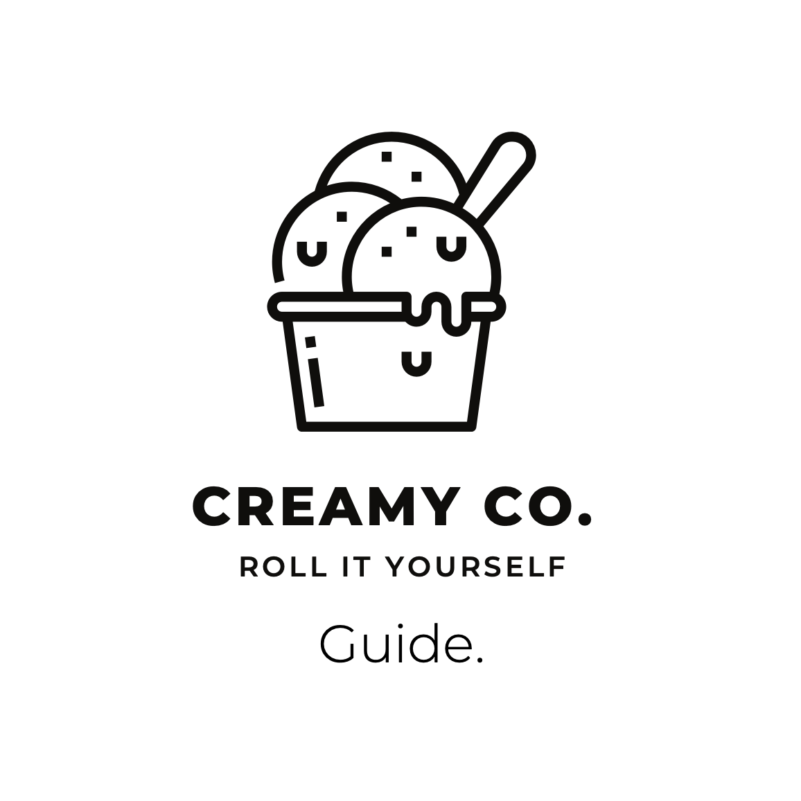 Creamy Co. Tray + Guide Book