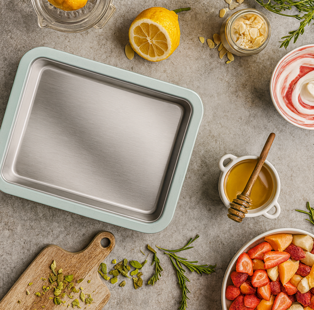 Creamy Co. Tray + Guide Book - Mint Green